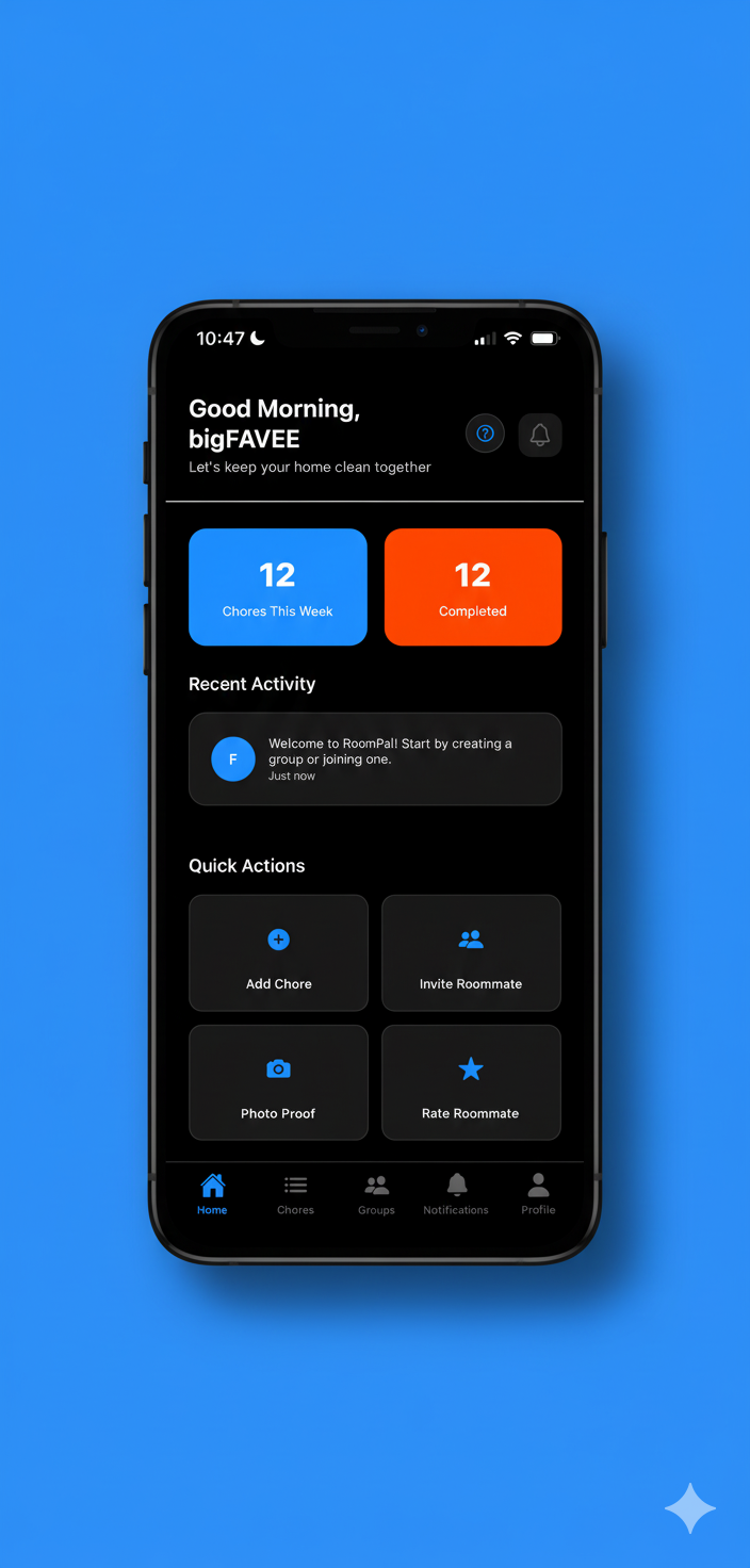 RoomPal App Interface